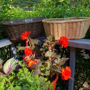 Wicker Planter Baskets